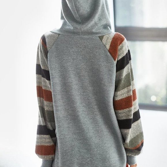 Siege Striped Soft Hoodie - Picture 2 of 6